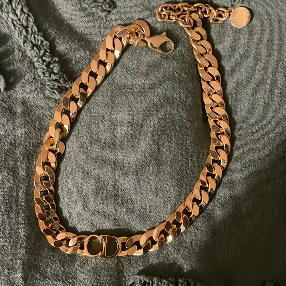 Christian Dior Danseuse Etoile Choker Chain Necklace